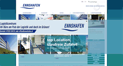 Desktop Screenshot of ennshafen.at